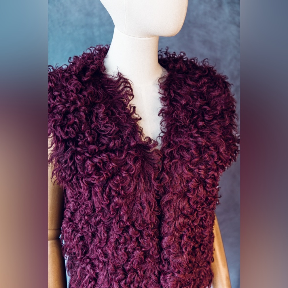 Curly Lamb Fur Vest